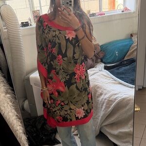 Floral Print Women's Top